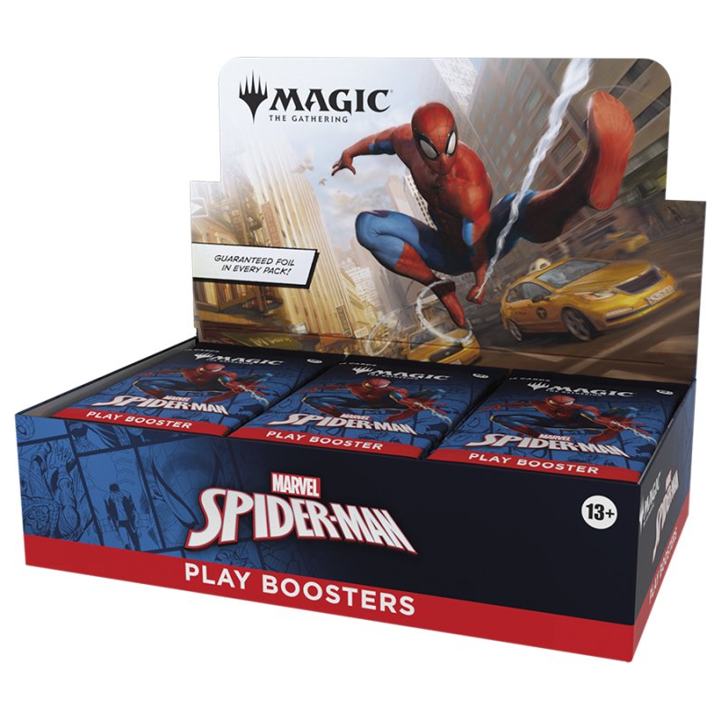 Magic: The Gathering TCG - Marvel's: Spider-Man - Play Boosters - Booster Box (30 Packs) (TCG)