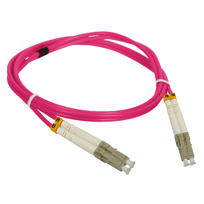 Alantec FOC-LCLC-5MMD-3-4 câble InfiniBand et à fibres optiques 3 m LC Violet