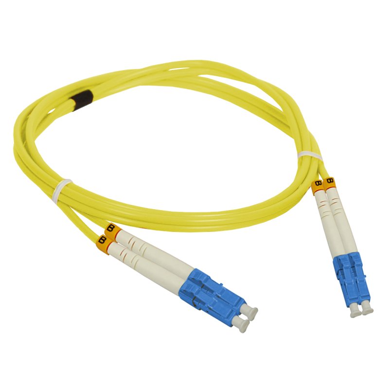 Alantec FOC-LCLC-9SMD-2 InfiniBand/fibre optic cable 2 m LC Yellow