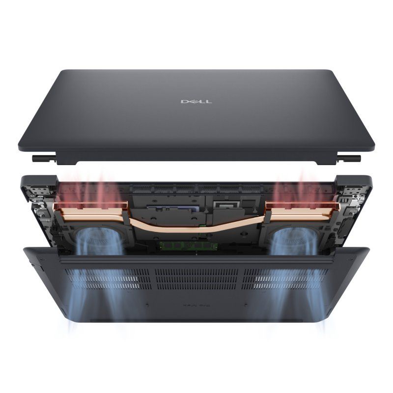 DELL Pro Max 16 MC16250 Intel Core Ultra 7 265H Mobile workstation 40.6 cm (16") Full HD 32 GB DDR5-SDRAM 1 TB SSD