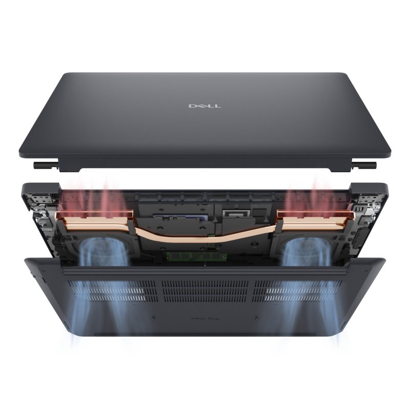 Dell Pro Max 16 MC16250|U7- 265H|32GB|1TB SSD|16" FHD |NVIDIA RTX 2000|W11 Pro|3Y Basic Onsite