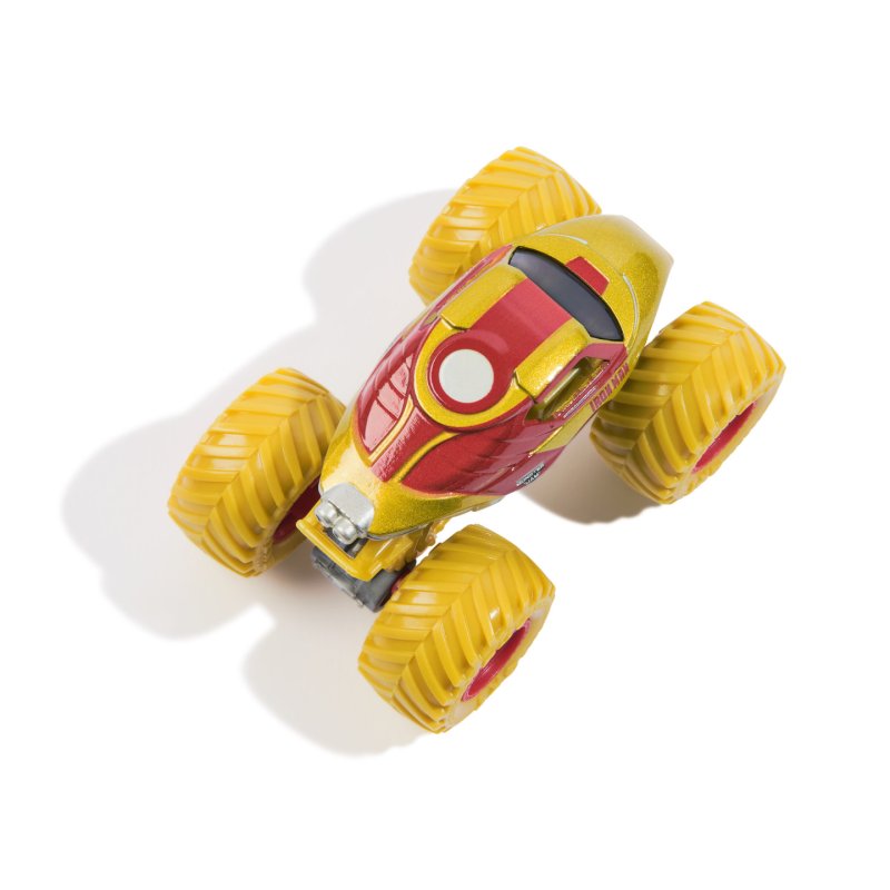 Monster Jam - 5 Véhicules Die-Cast 1:64 Marvel - 5 Véhicules Authentiques Monster Trucks Officiels À Collectionner