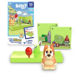 Tile Town -Bluey Magnetiske Mini Legesæt - Keepy Uppy Bingo Tile Set