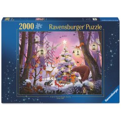 Puzzle - Weihnachten im Wald (2000 Teile)