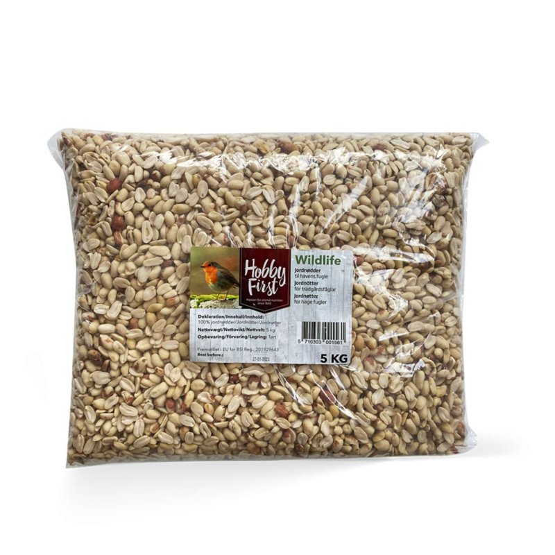 Hobby First - Shelled peanuts - 5kg
