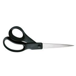 Fiskars 1023817 stationery/craft scissors Universal Straight cut Black, Stainless steel