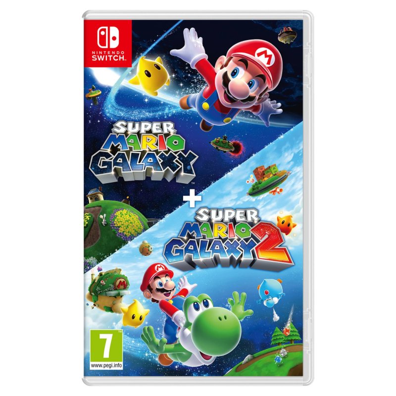 Nintendo Super Mario Galaxy Super Mario Galaxy 2 Standard Chinois traditionnel, Allemand, Néerlandais, Anglais,