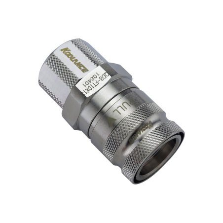 Koolance QD3 Schnellverschluss gerade weiblich auf 13/10mm - silber