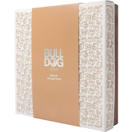 Bulldog Skincare Shave Collection Gift Set for Men with Razor Moisturizer Face Scrub Shave Brush and Bowl