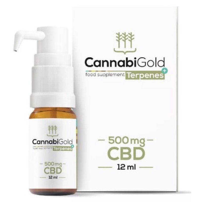 Cannabigold Advanced Terpene-Infused Cbd Oil 500mg - 12ml