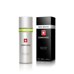 Commando Parfum New Brand Eau de Toilette for Men 100ml