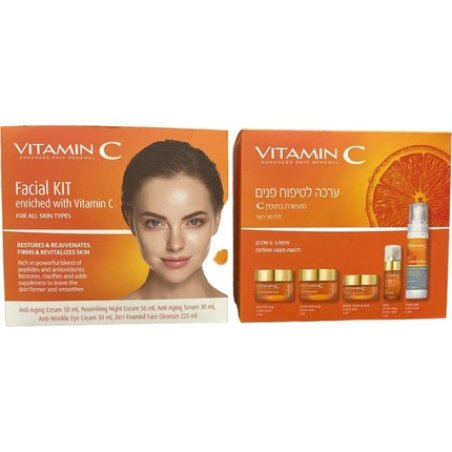 Frulatte Vitamin C Enhances Skin Renewal Facial Kit