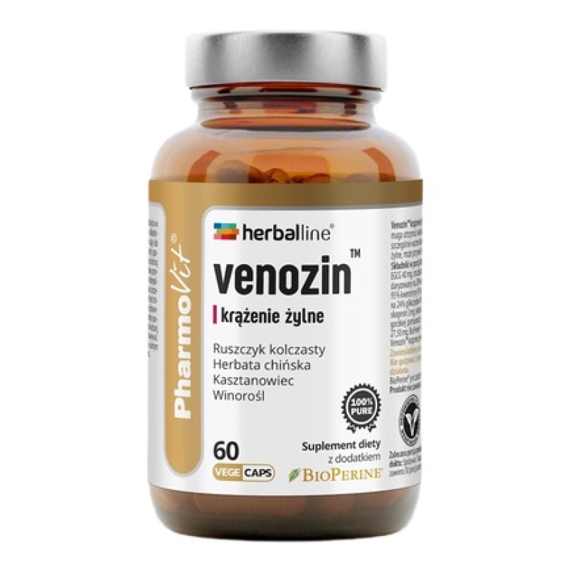 Pharmovit Venozin Venous Circulation Dietary Supplement 60 Capsules