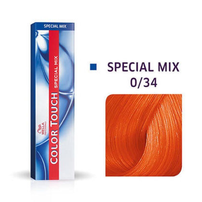 Wella Color Touch, Special Mix, 0/34 Gold Red, 60 ml couleur de cheveux Orange