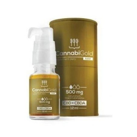 Cannabigold Organic Hemp Oil Pure 500mg, 12ml
