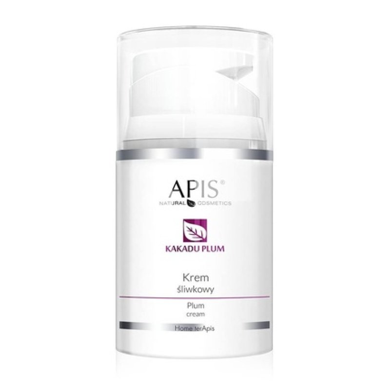 Apis Kakadu Plum Home Therapy Plum Cream with Chia Seeds, Hyaluronic Acid, Soy