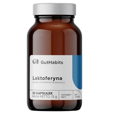 Gut Habits Lactoferrin Dietary Supplement 30 Capsules