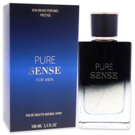 New Brand Pure Sense EDT Spray for Men 3.3 oz