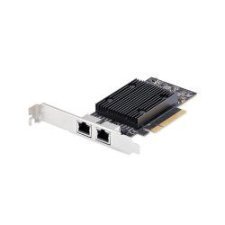 StarTech.com 2-Port PCIe 10Gb Ethernet Network Card, 10GbE Network Interface Card, Broadcom BCM57416 Chipset, Dual RJ45