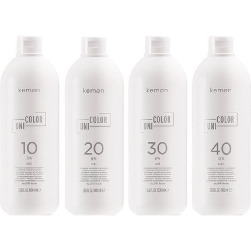 Kemon Uni Color Activator Developer Developing Emulsion 1L 1000ml