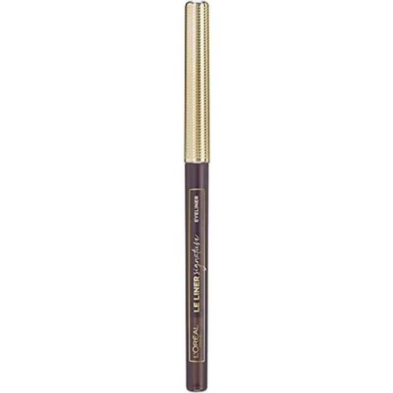 L'Oréal Paris Le Liner Signature 05 Brown Silk Precise and Long-Lasting Eyeliner Pen Shape with Removable Lead