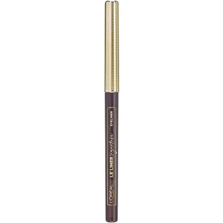 L'Oréal Paris Le Liner Signature 05 Brown Silk Precise and Long-Lasting Eyeliner Pen Shape with Removable Lead
