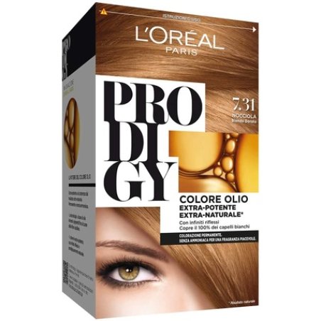 L'OREAL Le Prodige 07H31 Noisette Blond Doré Estrosa Hair Color 7.31 Hazelnut Golden Blonde