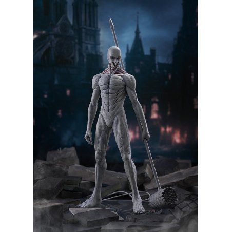 L'ATTAQUE DES TITANS - Titan Marteau d'Armes - Pop Up Parade L 25cm