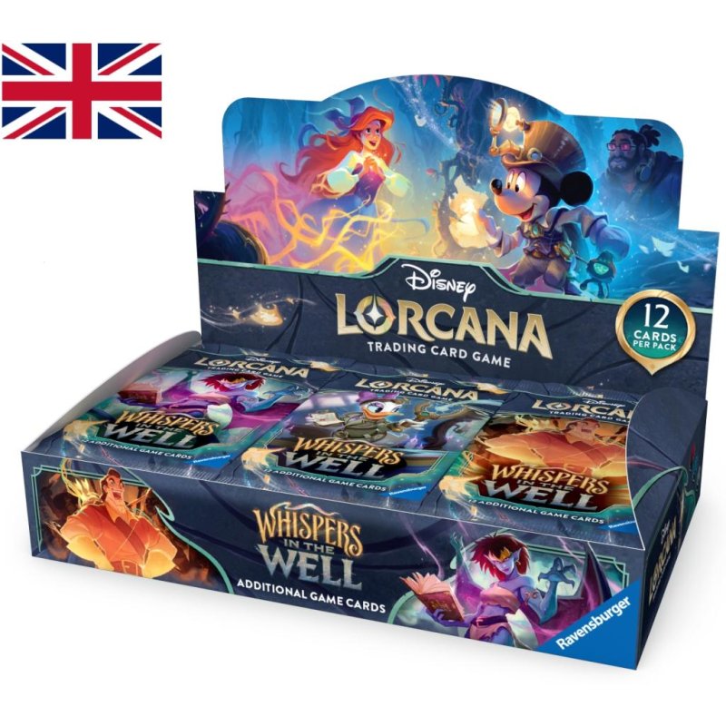 Disney Lorcana TCG: Whispers in the Well - Booster Display (24 Booster)