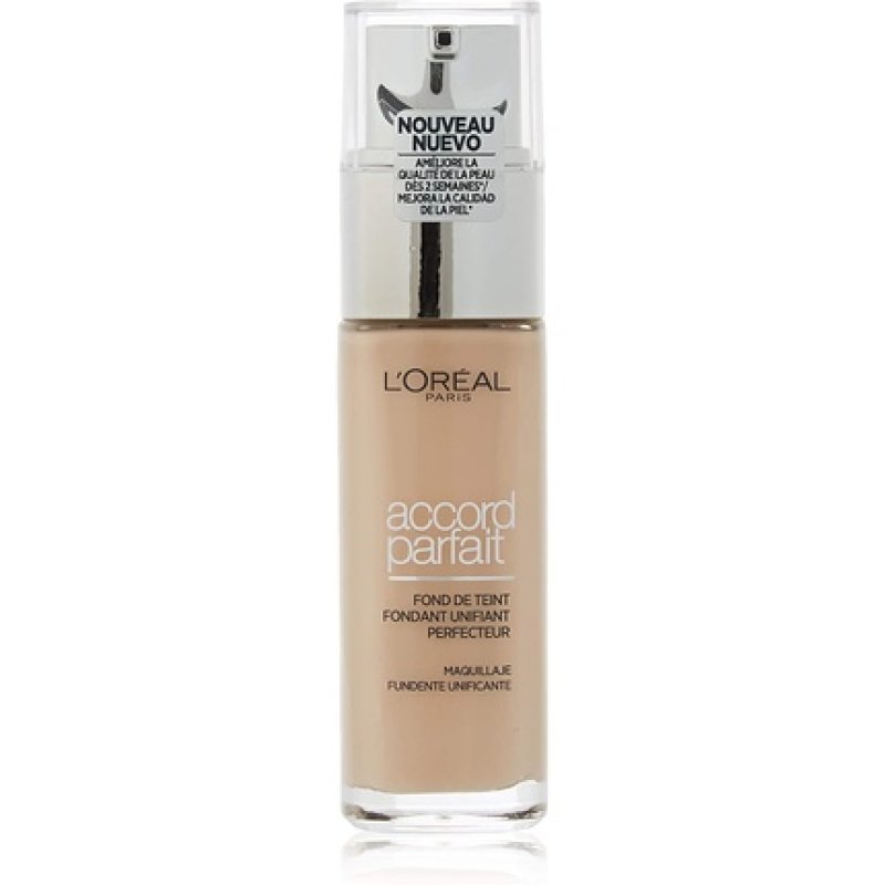 L'Oréal Paris Accord Parfait Foundation Natural Effect with Hyaluronic Acid 30ml 1.5N Linen