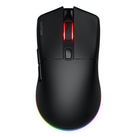 HATOR Pulsar 3 Wireless souris Gaming Ambidextre RF Wireless Bluetooth USB Type-C Optique 12000 DPI