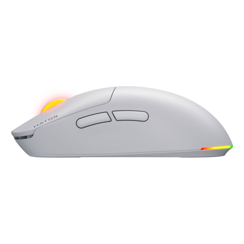 Souris sans fil Gamer Hator Quasar 3 (Blanc)