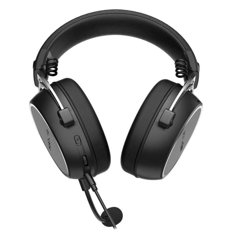 HATOR HYPERGANG 3 Hi-Res Casque Avec fil Arceau Gaming USB Type-C / USB Type-A Noir