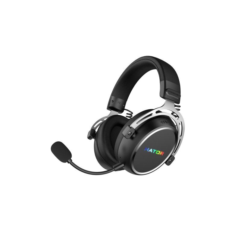 HATOR Hypergang 3 Wireless Casque Sans fil Arceau Gaming USB Type-C / USB Type-A Bluetooth Noir