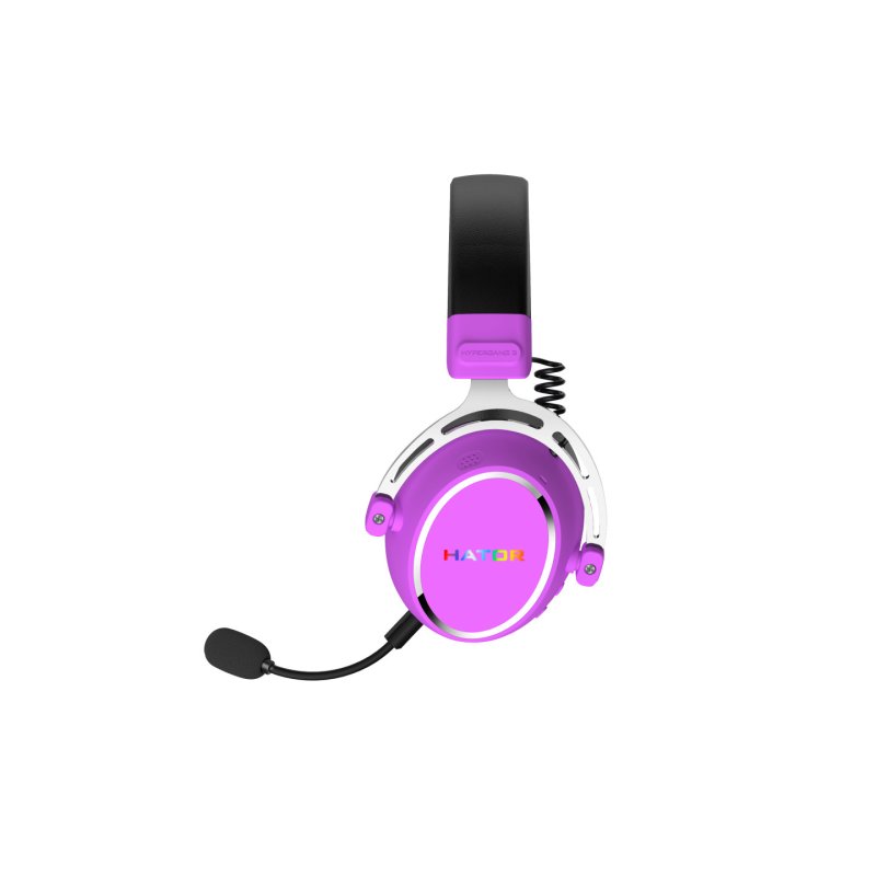 Casque Gamer sans fil Hator Hypergang 3 (Violet)