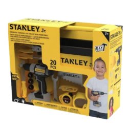 Stanley Jr. - Mega Kids Toolbox & Toy Tool Set with power drill (SRP024-SY)