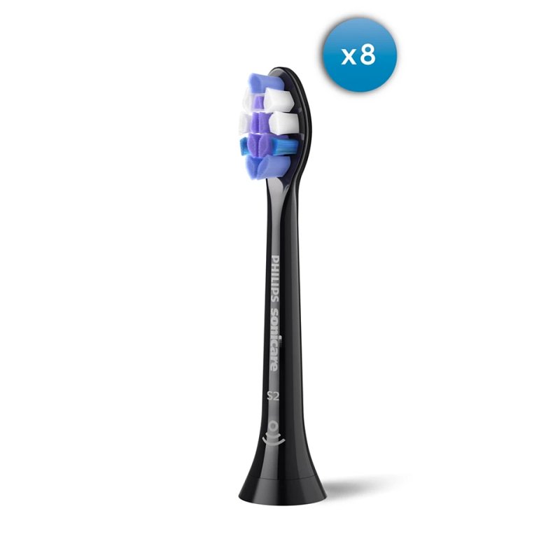 Philips - Sonicare Sensitive - Black - 8 pcs