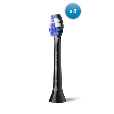 Philips - Sonicare Sensitive - Black - 8 pcs