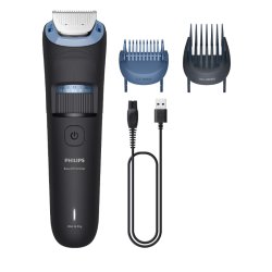 Philips Beard Trimmer 3000 Series BT3665/15 Beard grooming with full metal blades