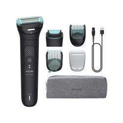 Philips 7000 series Body Groomer BG7470/15 2D flex head and dual trim-shave system