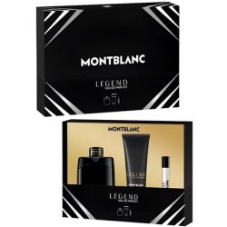 Mont Blanc Legend Eau De Parfum Spray Set - 100ml Spray 100ml Shower Gel 7.5ml Spray
