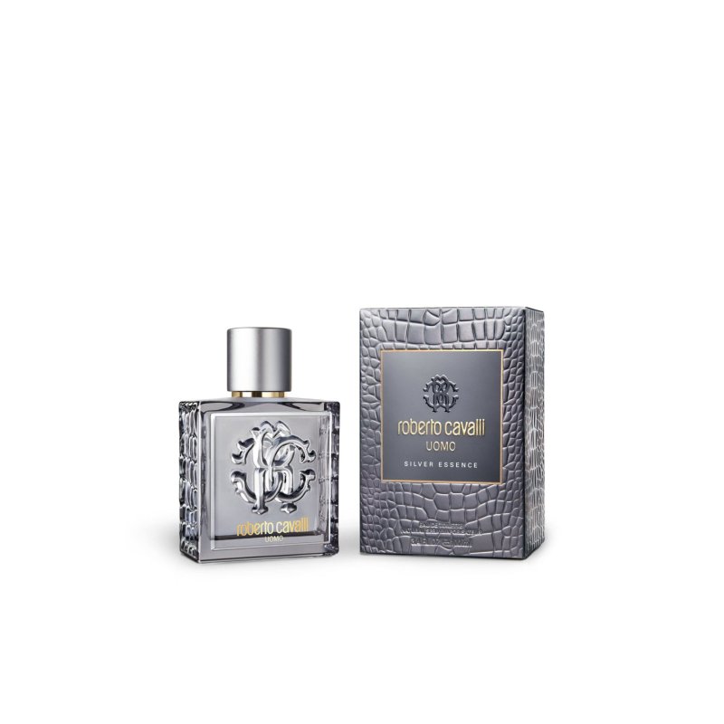 Roberto Cavalli Uomo Silver Essence 100 ml Hommes