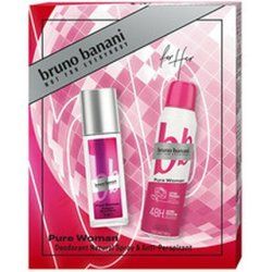 Bruno Banani Pure Woman Gift Set - Deodorant 75 Ml And Antiperspirant 150 Ml