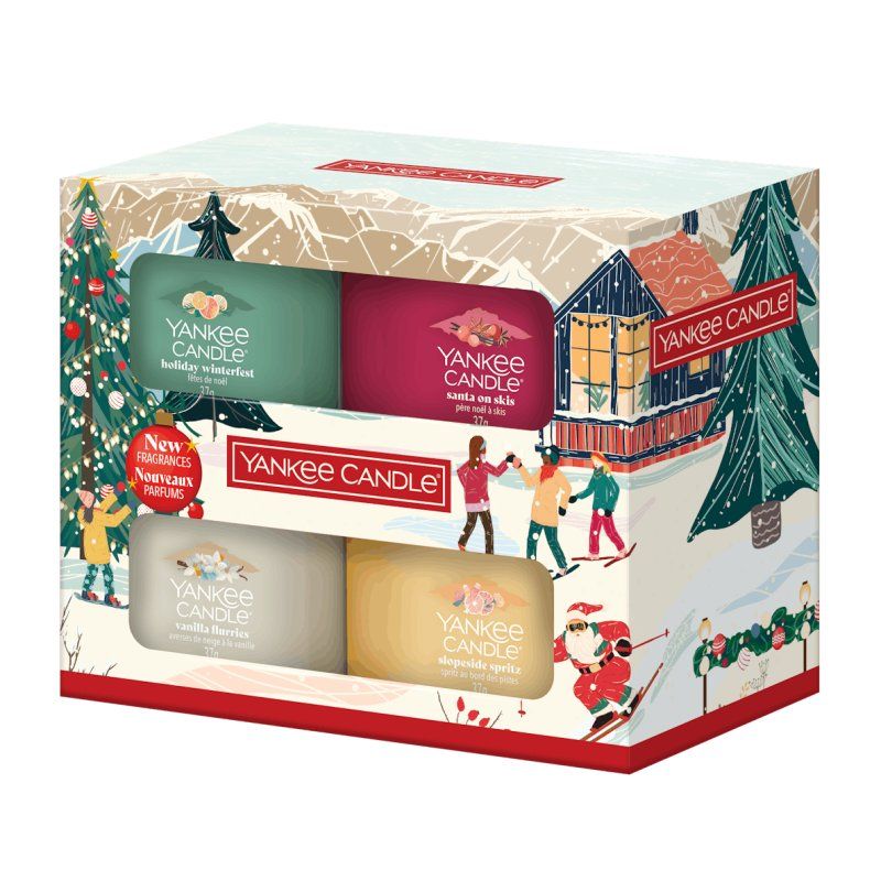 Yankee Candle 2653373E wax candle Round Multicolour 4 pc(s)