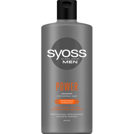 SYOSS MEN POWER 440 ml Hommes