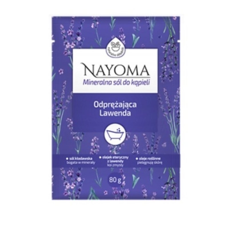 Nayoma Relaxing Mineral Bath Salt Lavender 80 G