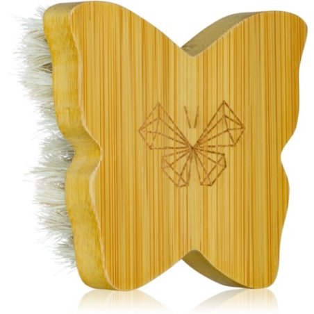 Crystallove Bamboo Butterfly Agave Face Brush Travel Size