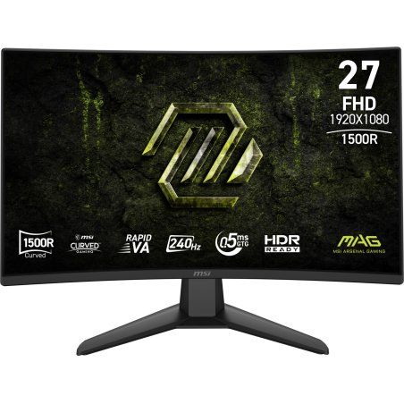 MSI MAG 274CF X24 computer monitor 68.6 cm (27") 2560 x 1440 pixels Wide Quad HD Black
