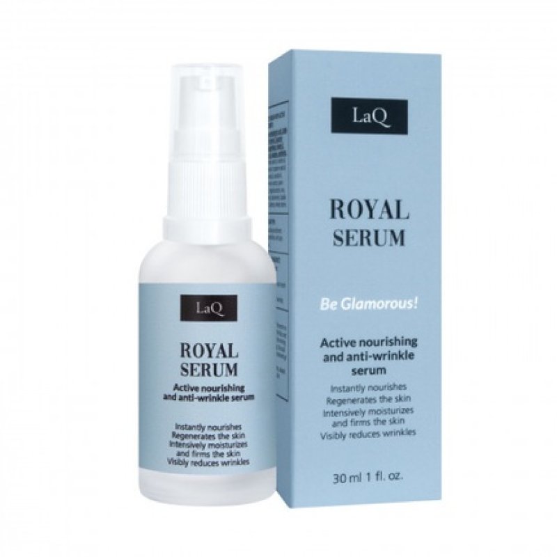 Laq Active Nourishing Antiwrinkle Facial Serum Royal Serum 30 Ml