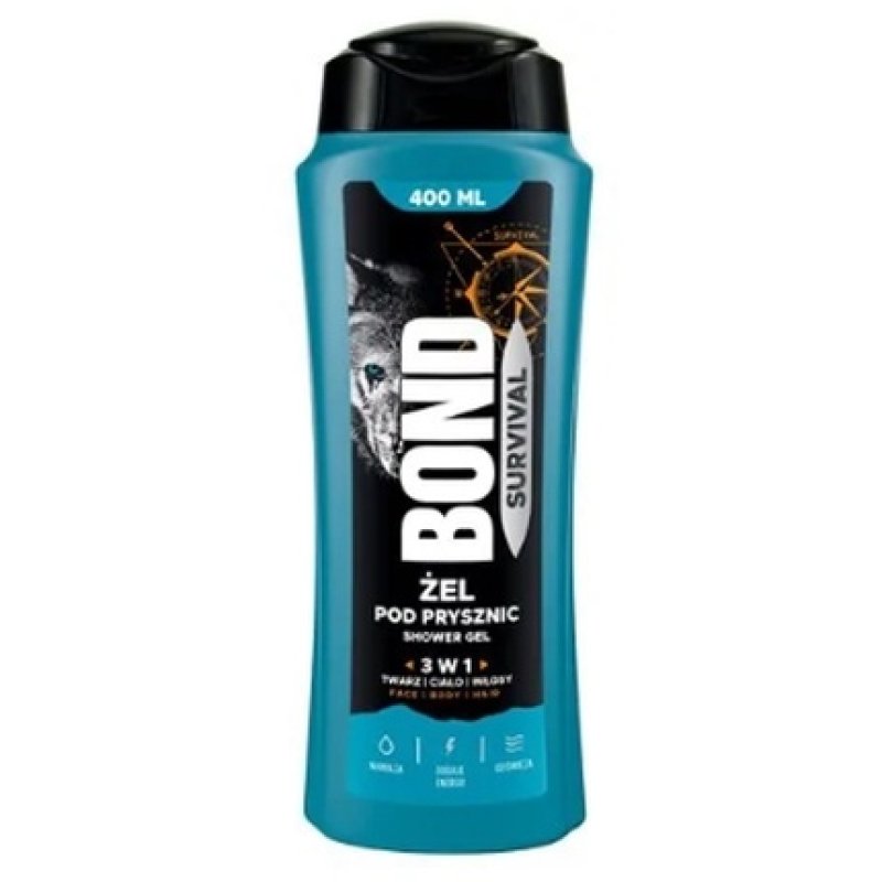 Bond Shower Gel For Men Survival 400 Ml